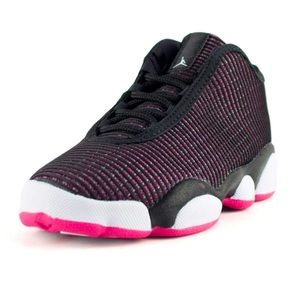 NIKE JORDAN Sneakers Black/White/Pink Horizon
